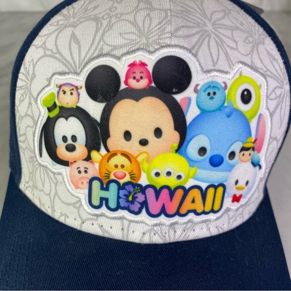 NEW Disney Tsum Tsum Hawaii Baseball Cap Hat Adjustable Jerry Leigh Adult Unisex - Picture 2 of 11